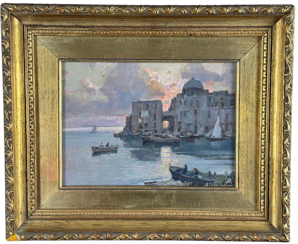 Mario Maresca Serra (1912-1991) - Marina napoletana #1.0