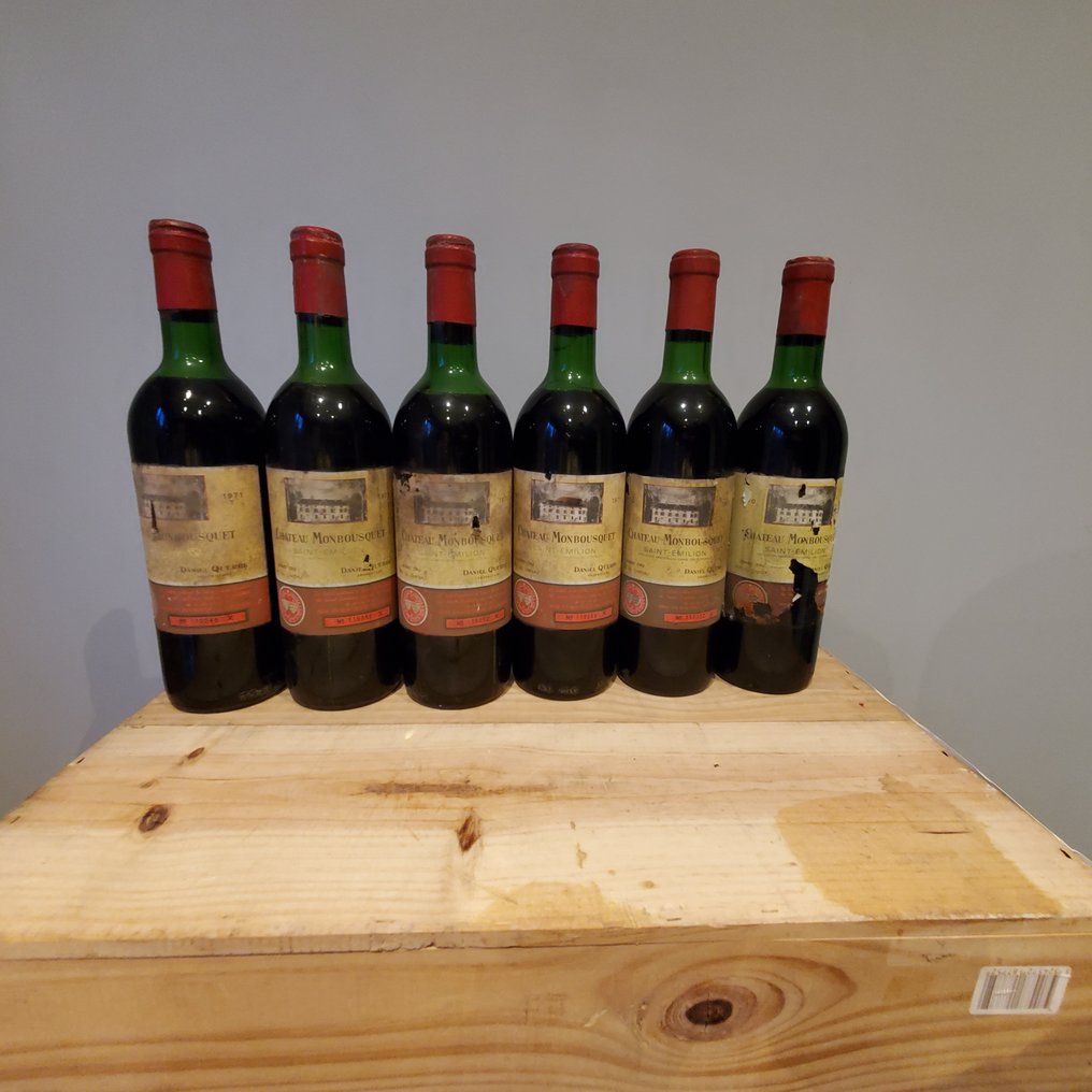 Château Montbousquet 4x 1971 - 2x 1970 - Saint-Émilion - 6 Bottles (0.75L) #1.0
