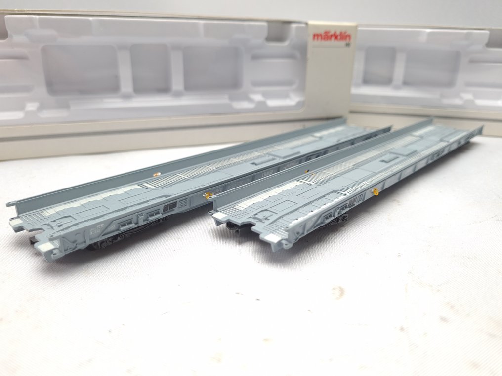 Märklin H0 - 28531 - Model wagonu towarowego (2) - 2x Saadkms tocząca się droga - SBB-CFF #1.0