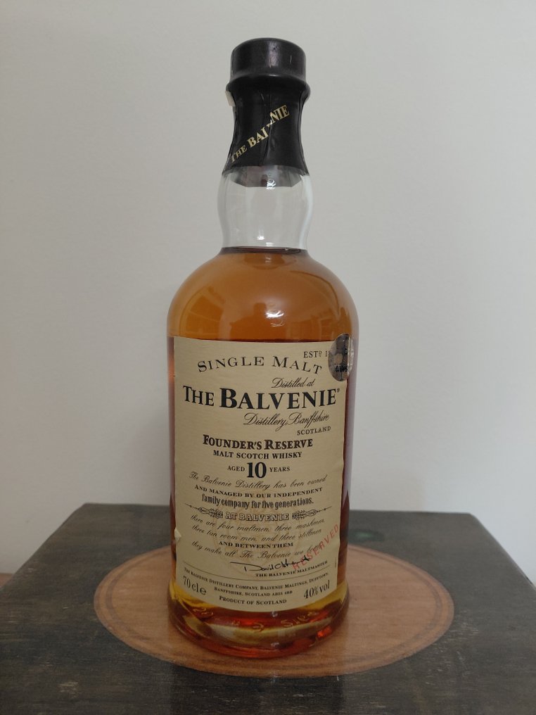 Balvenie 10 years old Founder's Reserve  - b. 2000-tallet - 70cl #4.3