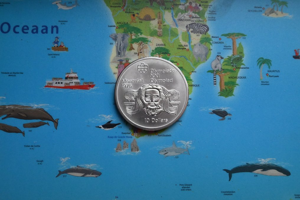 Canadá. 10 Dollars 1976  (Sem preço de reserva) #1.0