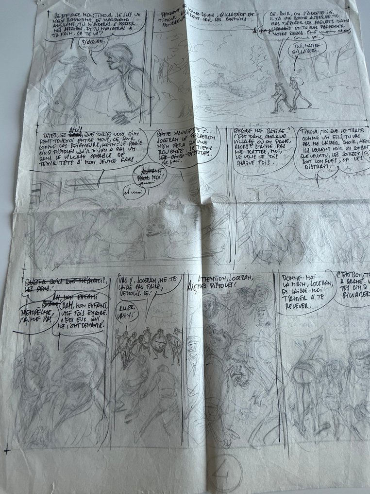 Sirius - 1 Original preliminary page - Les Timour #1.0