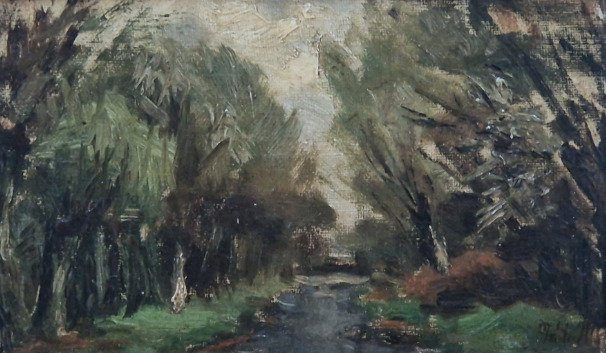 Frits Mondriaan (1853-1932) - Bosbeek #1.0