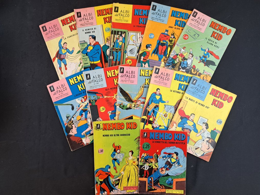Nembo Kid, Albi del Falco 1956-1959 - 12 Comic #1.0