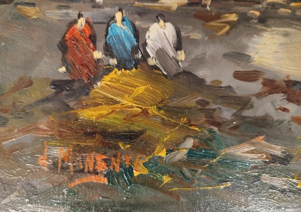 Dante Manente (1888-1980) - Borgo marinaro #4.3