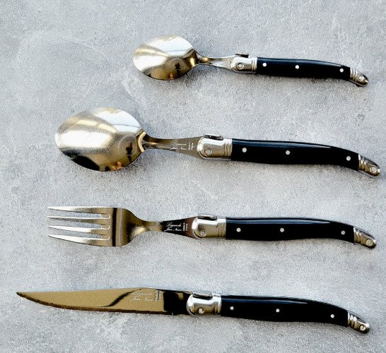 Laguiole Jean Néron - Maître coutelier Jean Néron - Faqueiro (24) - ABS - Ménagère para 6 pessoas #3.2