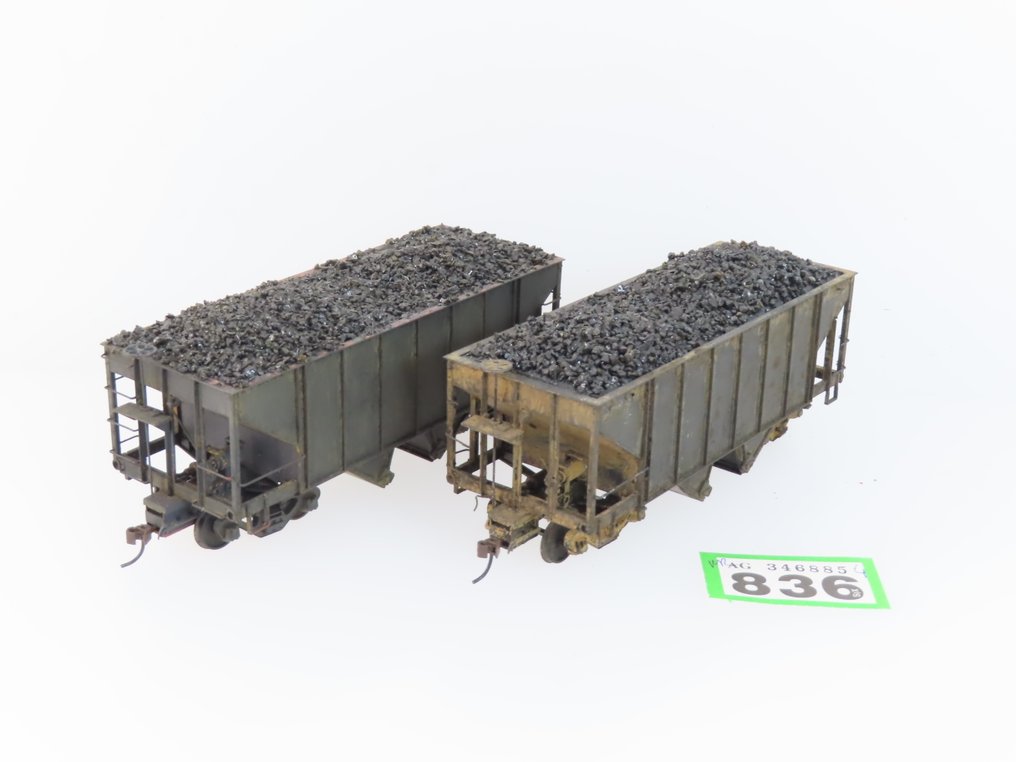 Spectrum 0n30 - 模型貨運火車 (2) - 2台四轴底盘/自卸车,带货物 - Privaat #2.1