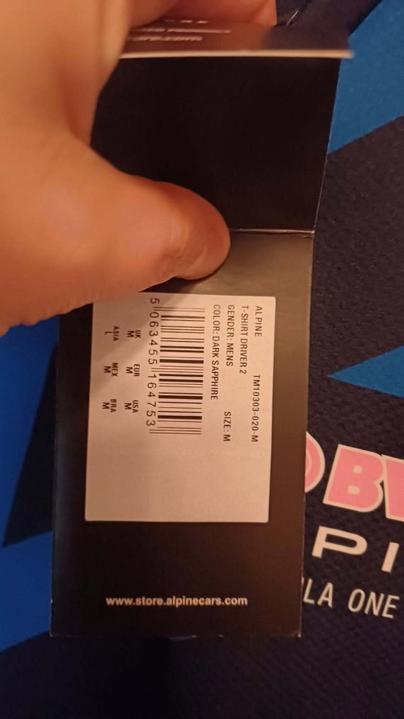 Alpine - Maillot de Formule 1 #4.3