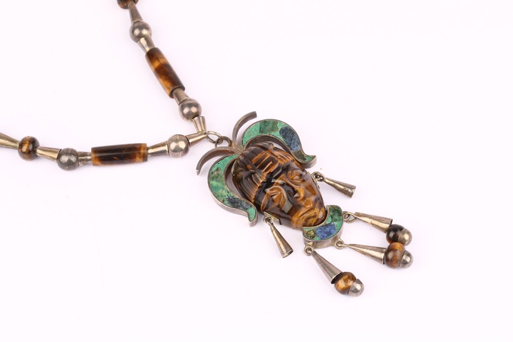 Sans prix de réserve - Collier avec pendentif Argent - Taxco Mexico #1.0