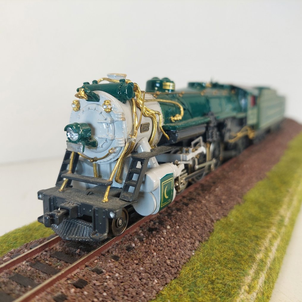 Flanklin Mint H0 - Ατμομηχανή με όχημα μεταφοράς (1) - Pacific Ps4, #1396, Crescent Limited - Έκδοση 1989 - Crescent Limited #4.3