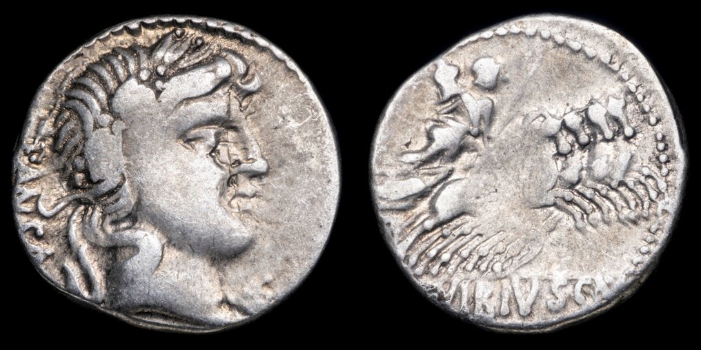 Ρωμαϊκή Δημοκρατία. C. Vibius C.f. Pansa (90 b.C.). Denarius Rome (χωρίς τιμή ασφαλείας) #1.0