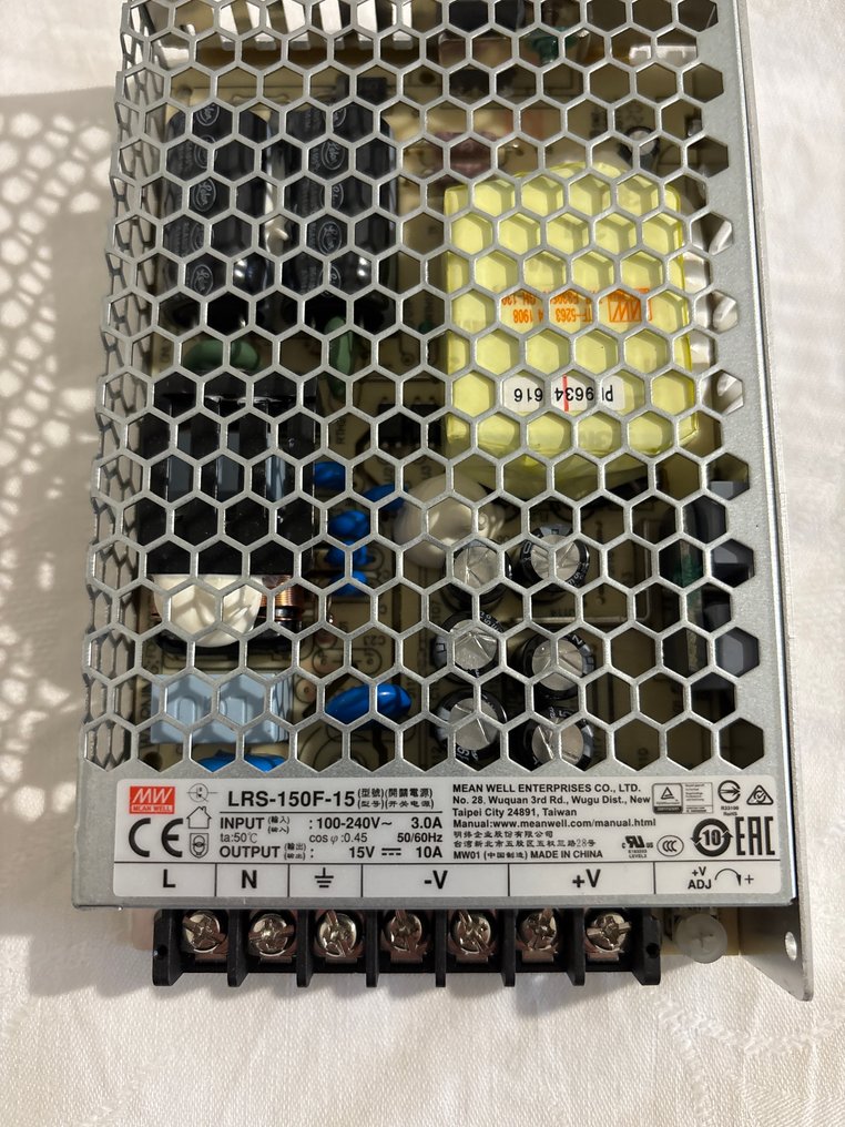 Dinamo/Mean Well/VPEB H0, N - T/M-44/RM-C1+/LRS150F/RSP-100-12 - Μονάδα ελέγχου τρένου μοντελισμού (8) - Σετ εκκίνησης Dinamo με τροφοδοσία. #2.1