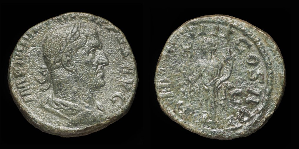 Ρωμαϊκή Αυτοκρατορία. Philip I (AD 244-249). Sestertius PM TRP IIII COS II PP  (χωρίς τιμή ασφαλείας) #1.0
