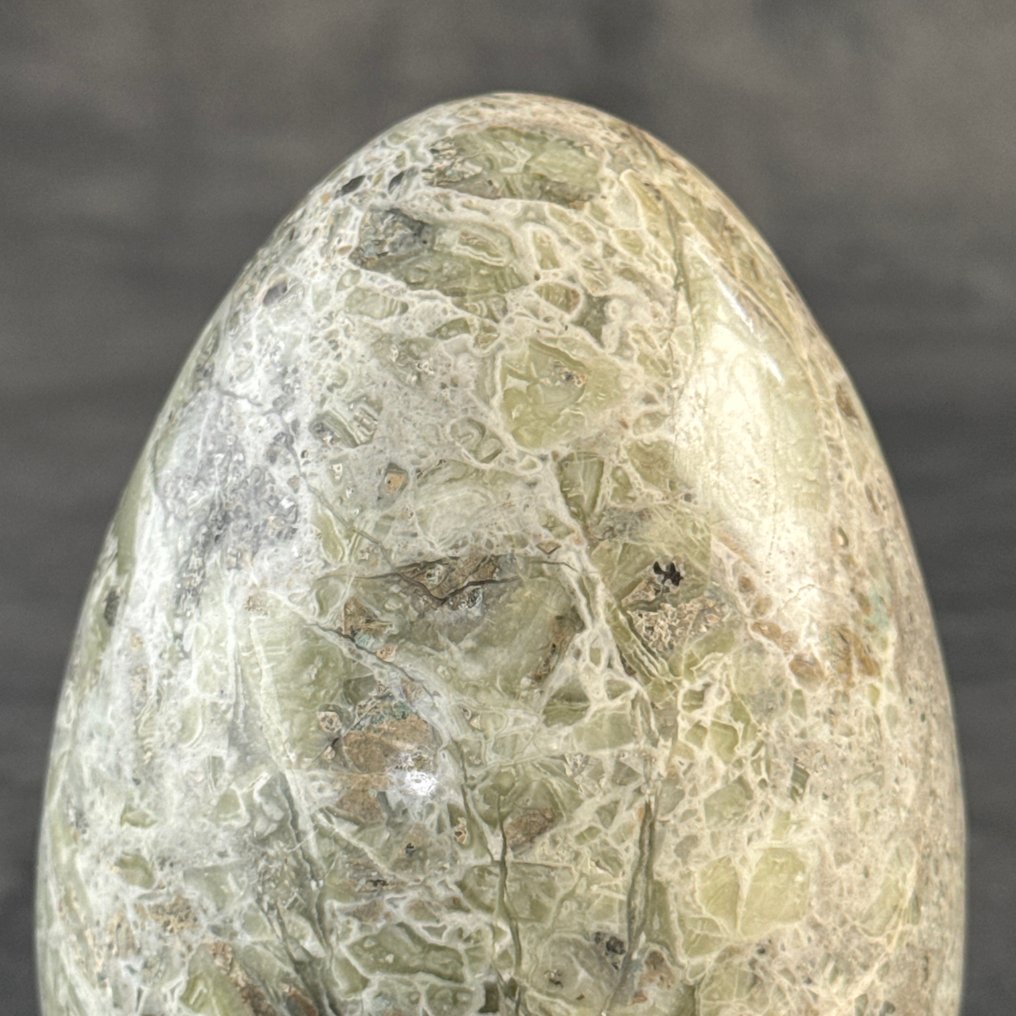 无底价 - 一对美丽的缟玛瑙 蛋形和球体，放置在定制底座上- 2900 g - (2) #4.3