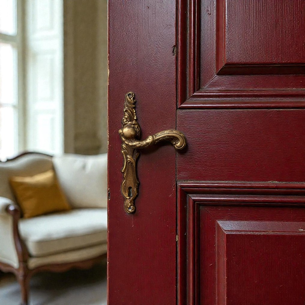 Αρ Νουβό Χερούλι πόρτας (8) - 1940-1950 - Art Nouveau πόμολο πόρτας #1.0