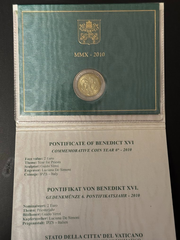 Vatican. 2 Euro 2010 "Anno Sacerdotale" (Sans prix de réserve) #3.2