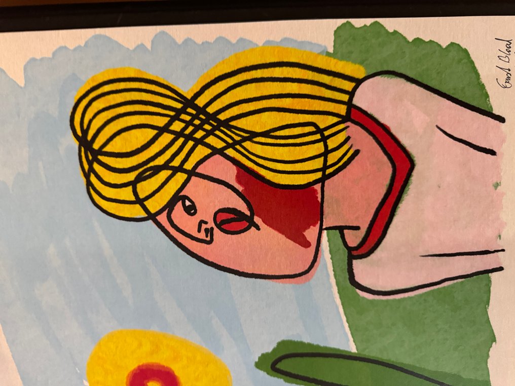 Ernst Blaad - Cartoon portrait- Ernst Blaad - Direct from the artist - Década de 2020 #3.2