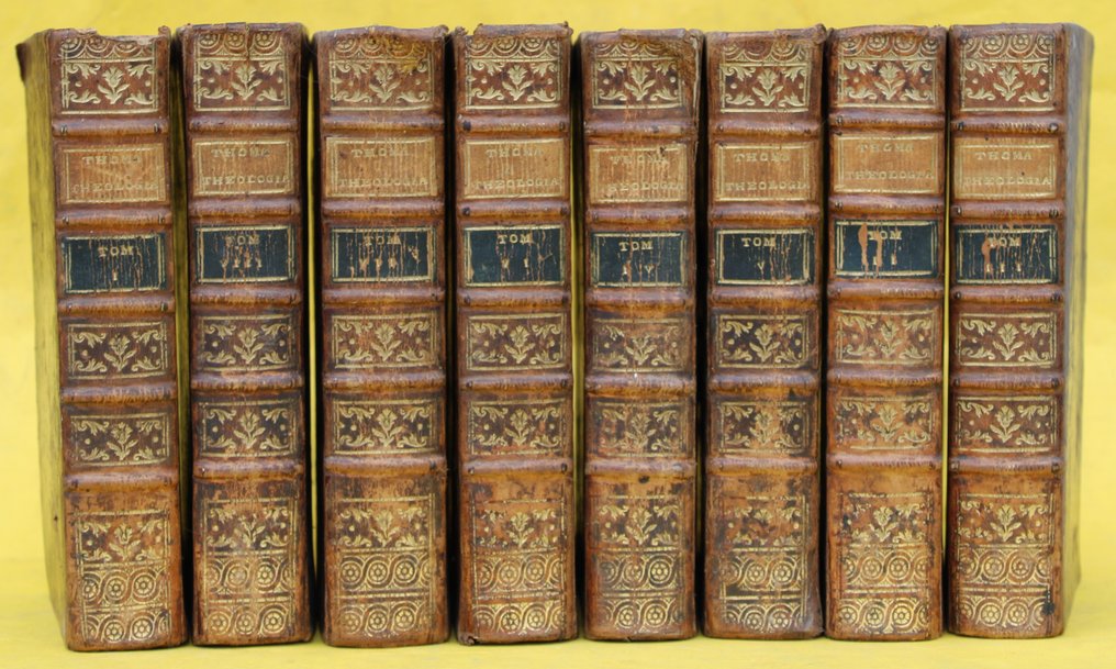 R. P. Thoma - Theologia Universa Ad Usum S. Theologiae Candidatorum, 8 Bände, 1765,SELTEN - 1765 #1.0