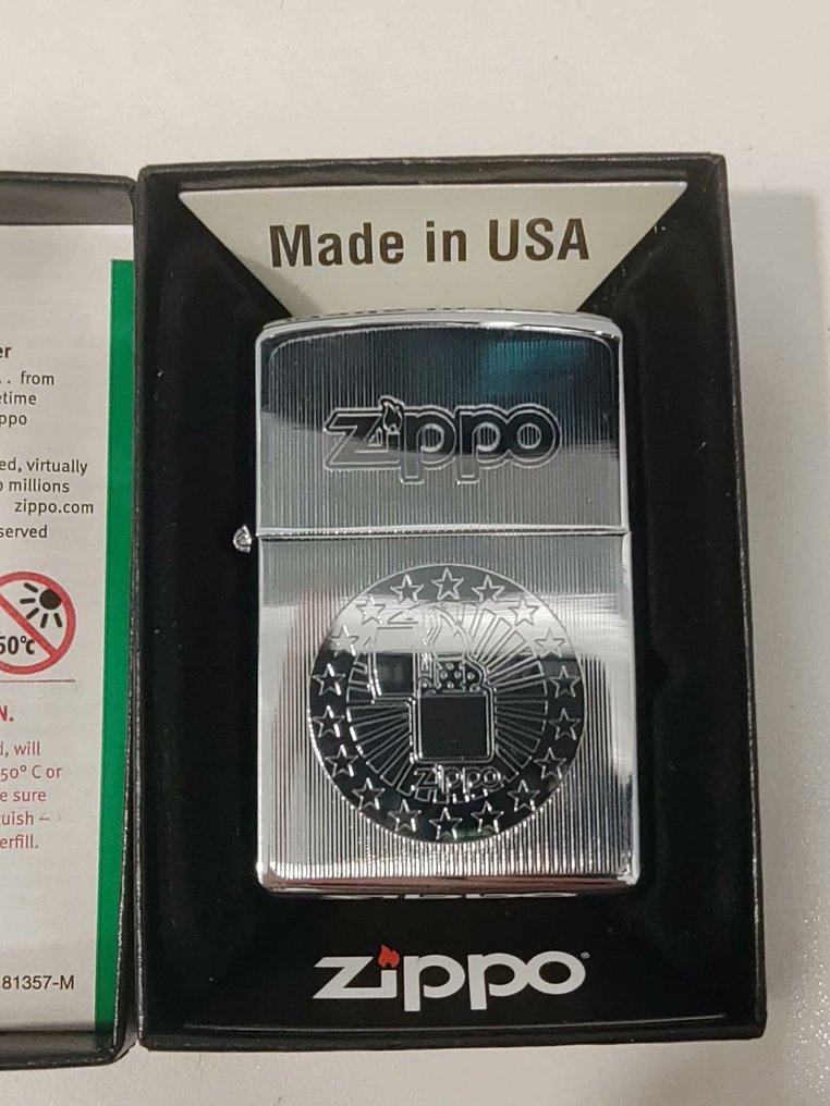 Zippo - Zippo 50th Anniversary lighter from May 1992 - 沒有保留價 - 打火機 - 鋼 #1.0