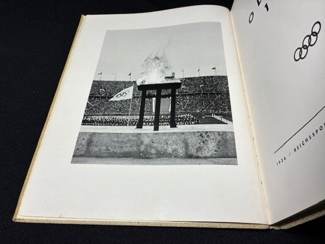 Dr. Paul Wolff, Heinrich Hoffmann, Dr. Wolf Strache and others - Olympia 1936 (SCARCE, FRESH COPY) - 1936 #3.2