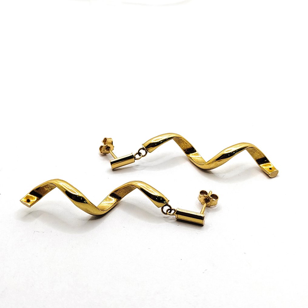 Ohrringe - 18 kt Gelbgold #4.3