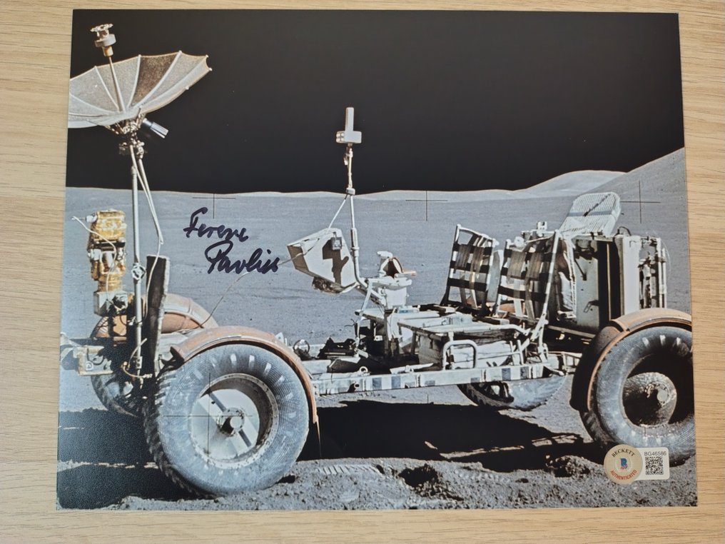 NASA 月球车开发者 - Ferenc Pavlics - 签名照片，附带Beckett鉴定证书 - 2020+ #2.1