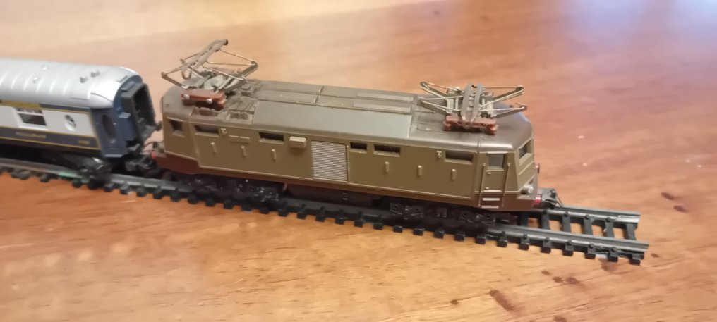 Lima H0轨 - 模型火车 (5) - E424配备四节客车 - FS, CIWL #1.0