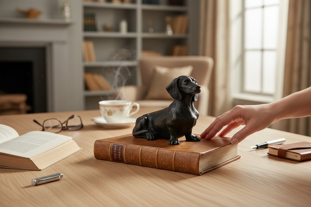 THE ORIGINAL BOOK WORKS - THE ORIGINAL BOOK WORKS - 紙鎮 - 樹脂/聚酯, 青銅色 #2.1