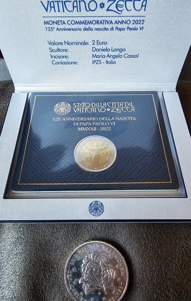 Βατικάνο, Γερμανία. 2 Euro / 20 Euro 2020/2022 (2 coins)  (χωρίς τιμή ασφαλείας) #2.1