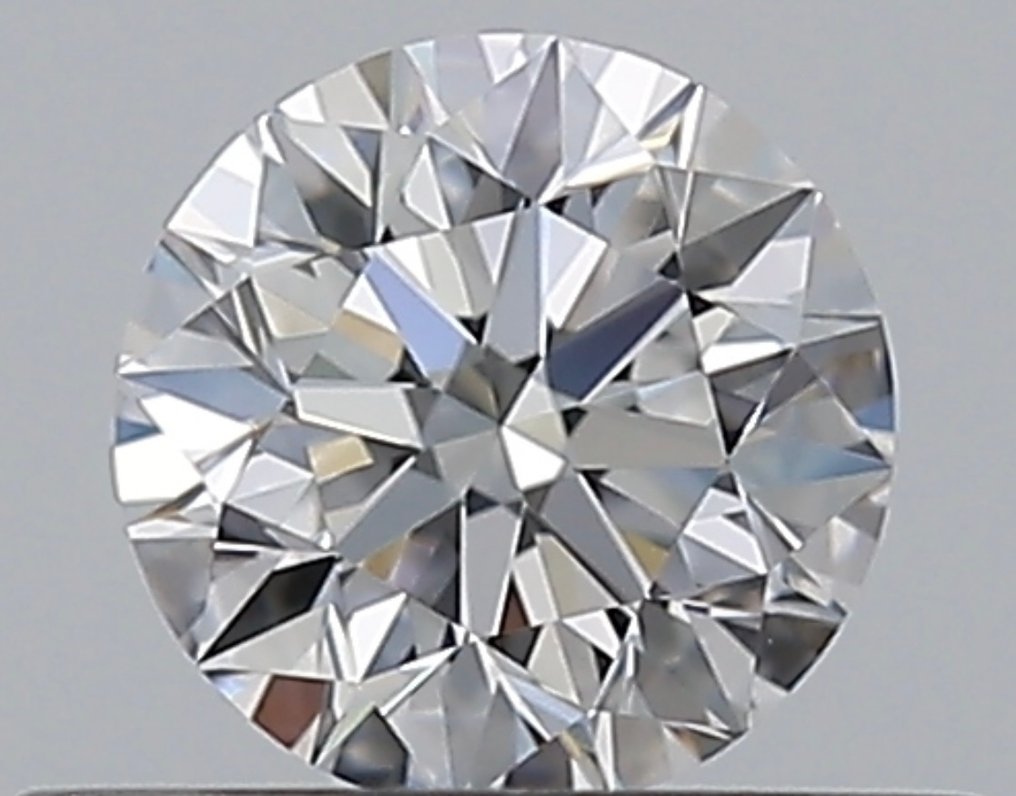 没有保留价 - 1 pcs 钻石  (天然)  - 0.40 ct - 圆形 - D (无色) - IF - 美国宝石研究院（GIA） - Ex Ex Ex #1.0