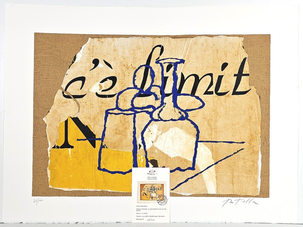 Mimmo Rotella (1918-2006) - Morandiana #1.0