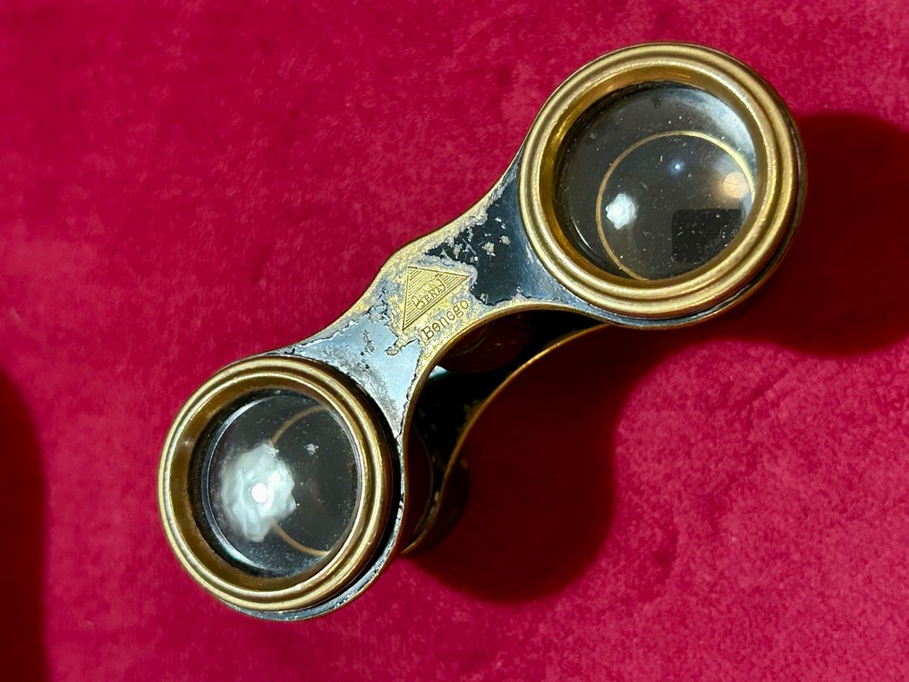 Observation binoculars, Opernglas / Teater-Opera-glas - 1900-1910 - Tyskland - Jena - Benego, Borchardt&Nohl #2.1
