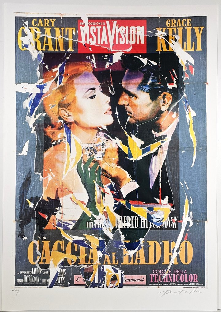 Mimmo Rotella (1918-2006) - Caccia al Ladro #1.0