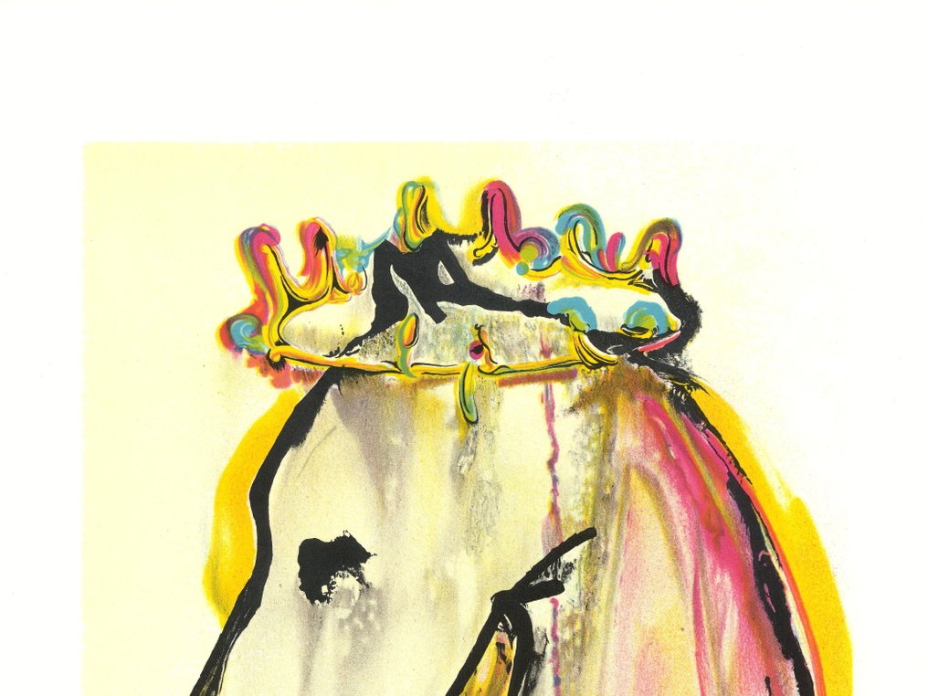 Salvador Dali (1904-1989) - Caligula - Lithographie en relief #1.0