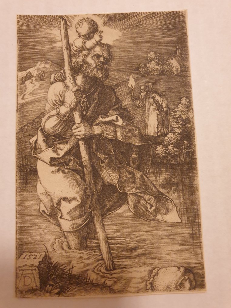 Albrecht Durer (1471-1528), after - St Christopher facing right #1.0