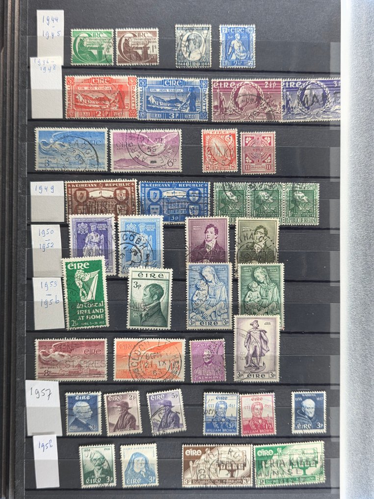 Irland 1922/2014 - Samling i 2 stockböcker. #1.0