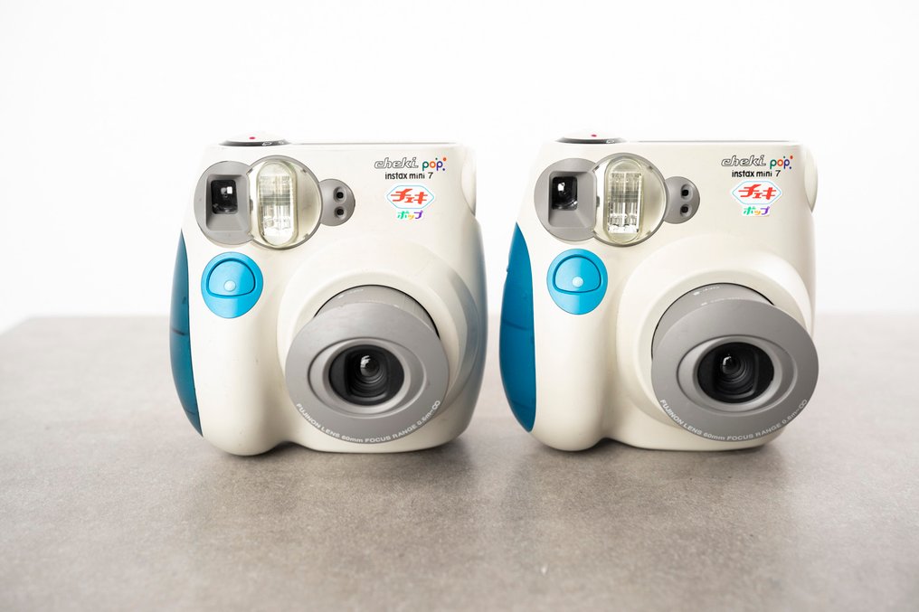 Fuji Instax Mini 7 Checki Pop x2 Στιγμιαία φωτογραφική μηχανή #1.0