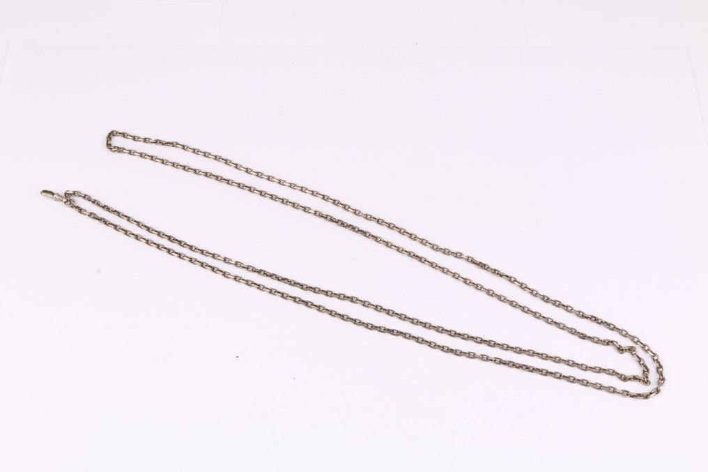 Nincs minimálár - Nyaklánc Ezüst - antik óra lánc #1.0