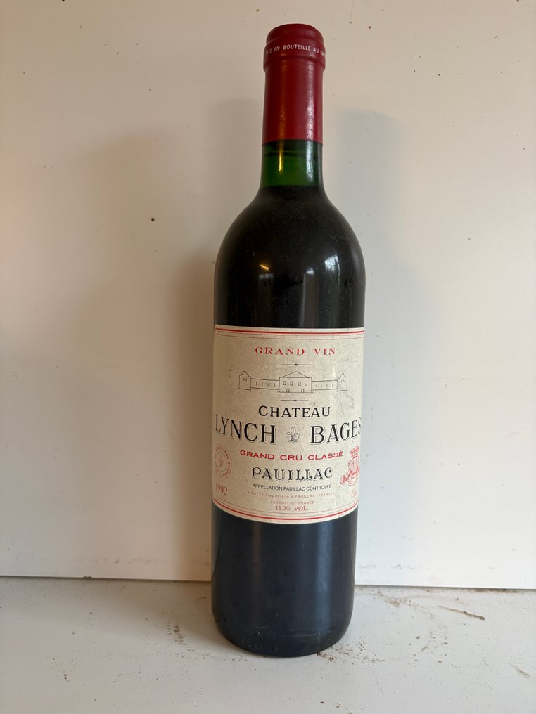 1992 Château Lynch Bages - Pauillac 5ème Grand Cru Classé - 1 Pullot (0.7 L) #1.0