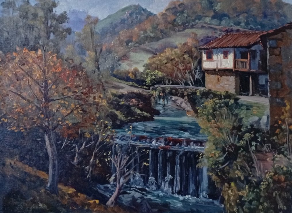 Francesc Carbonell i Massabe (XX) - Paisaje pirenaico #1.0