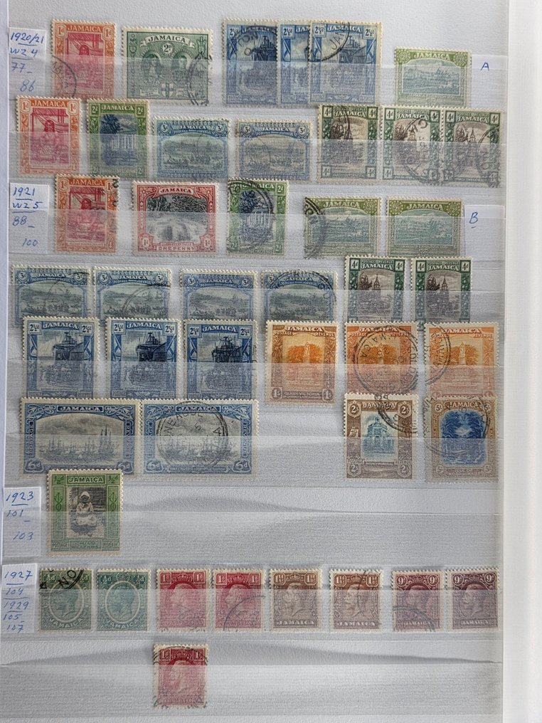 Jamaica 1860/2014 - Samling i en lagerbok #3.2