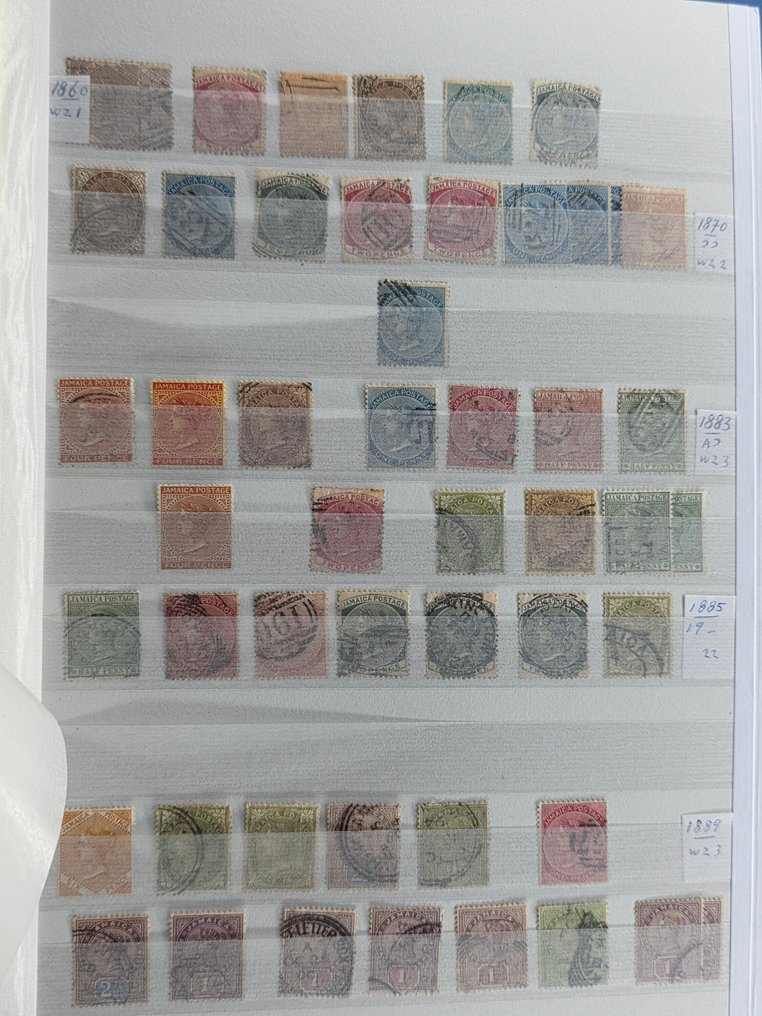 Jamaica 1860/2014 - Samling i en lagerbok #1.0
