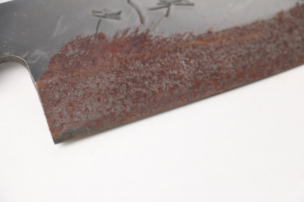 堺高秀 Sakai Takahide , 堺一次 Sakai Ichiji - Μαχαίρι κουζίνας - 刀 KATANA 出刃 Deba, 三徳 Santoku - Χάλυβας - Ιαπωνία #3.2