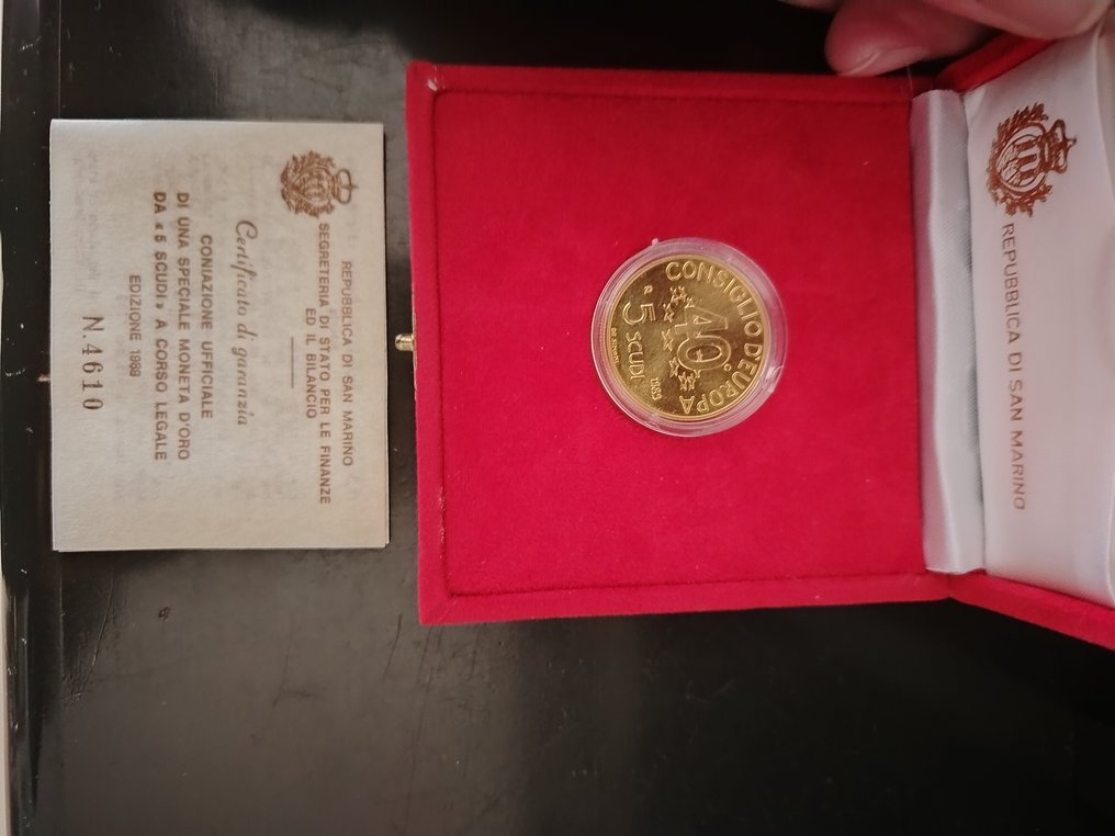 . San Marino 5 Scudi 1989 #4.3