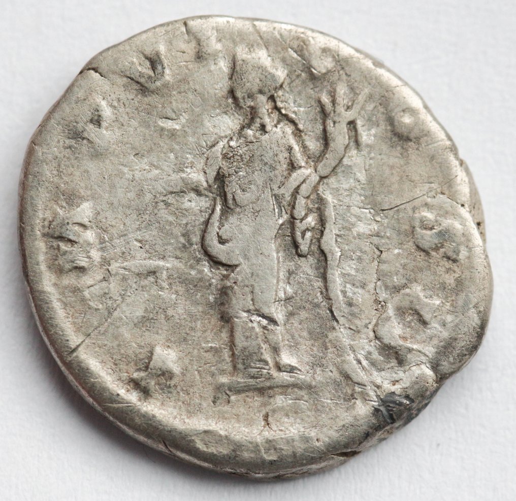 Romarriket. Marcus Aurelius (AD 161-180). Denarius - Aequitas  (Ingen mindstepris) #1.0