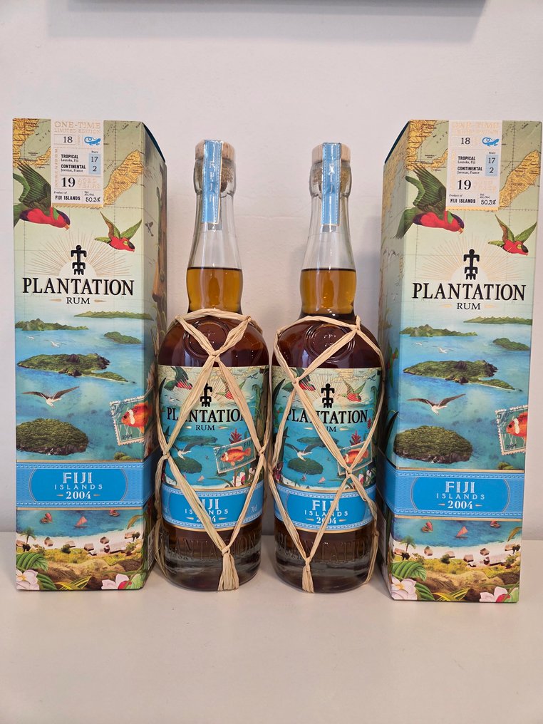 Rum Co. of Fiji 2004 普雷森 - Vintage Collection no. 3   - b. 2023  - 70厘升 - 2 瓶 #1.0