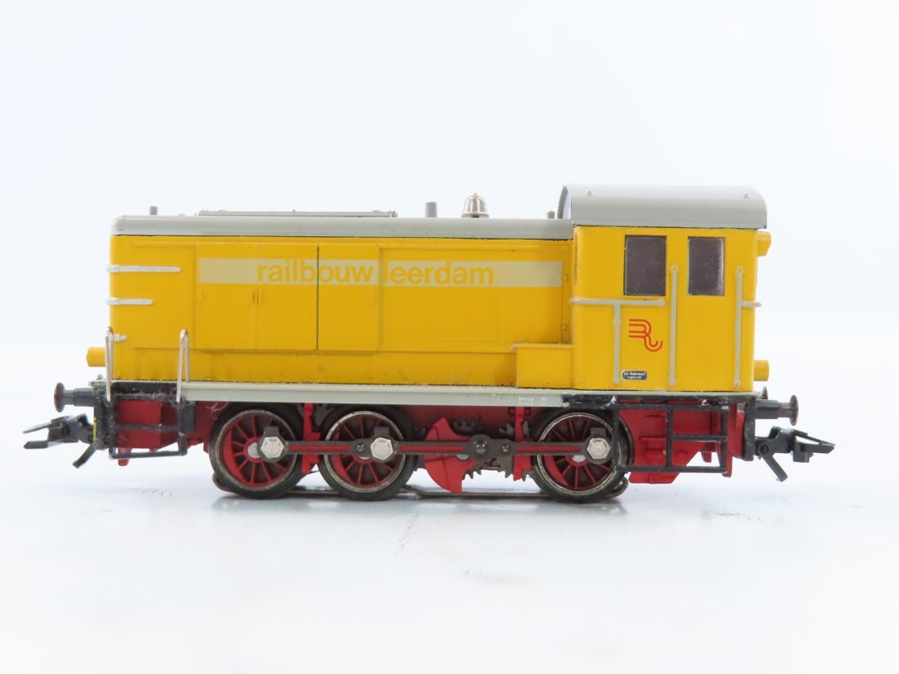 Märklin H0 - Uit set 2645 - Πετρελαιοκίνητη μηχανή τρένου (1) - Deutz rangeer-ντίζελ-λοκομοτίφ - Railbouw Leerdam #1.0