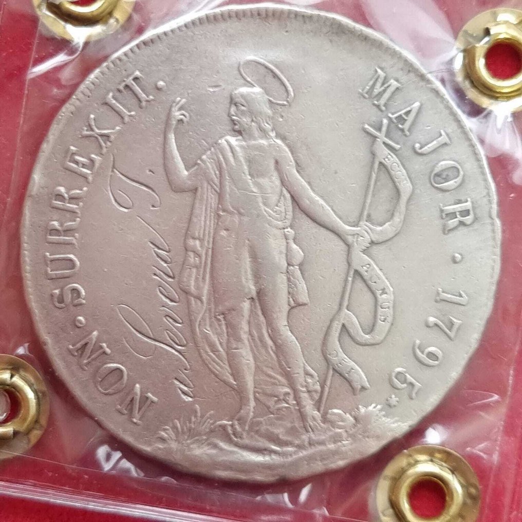 Ιταλία, Γένοβα Dogi Biennali III fase. 8 Lire 1795 #1.0