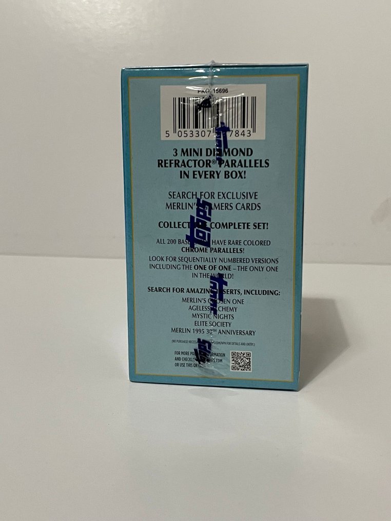 2024/25 Topps Merlin Parallel kártya, Dedikált kártya, Eredeti csomagolás, Kártya behelyezése - 1 Box - Kitűnő (EX) #4.3