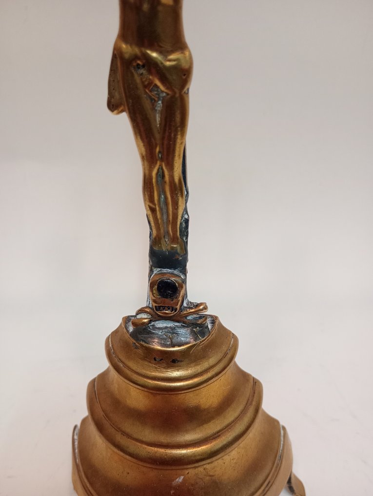  Kors - Mässing - 1750-1800 - Kristus på korset  #2.1